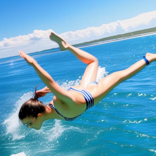 落地飞翔：花样跳水运动员的优雅与技巧