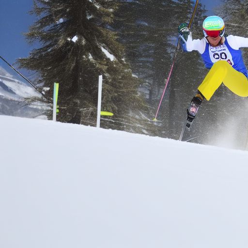 滑雪比赛中的弯道技术和跳台训练